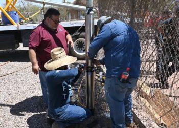 OOMAPASC REALIZA TRABAJOS EN POZO DE YUCURIBAMPO