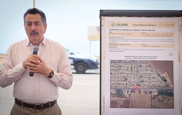 DAN BANDERAZO EN PUENTE DE LA 200