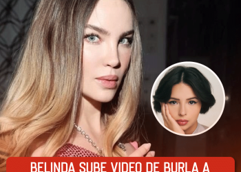 Belinda sube video de burla a Ángela Aguilar y lo borra