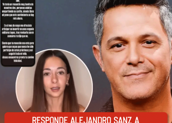 Responde Alejandro Sanz a señalamientos de vínculo sexual con fan
