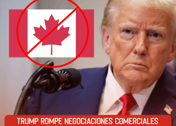 Trump rompe negociaciones comerciales con Canadá tras molestarse por impuesto en servicios digitales