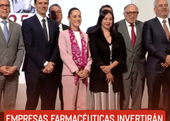 Empresas farmacéuticas invertirán 12 mil mdp en México