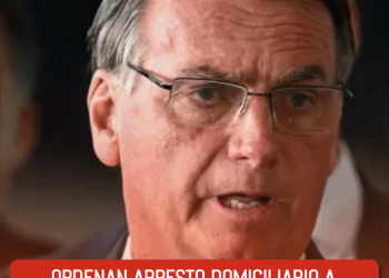 Ordenan arresto domiciliario a Jair Bolsonaro, expresidente de Brasil