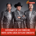 Integrante de Los Tigres del Norte sufre caída en pleno concierto