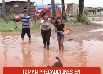 Toman precauciones en asentamiento ante posibles lluvias