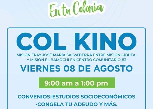 OOMAPAS EN TU COLONIA