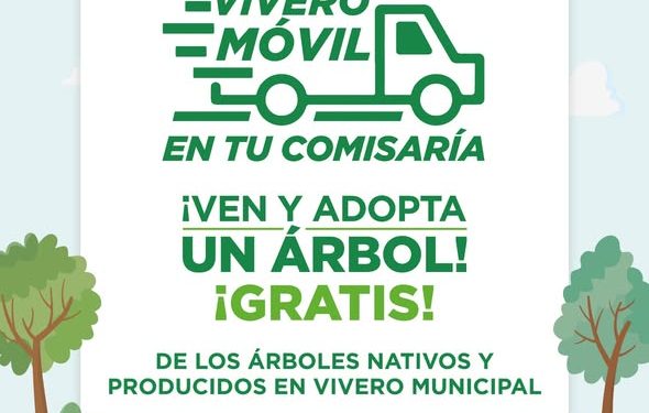 El Vivero Móvil llega a tu comisaría