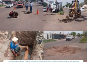 OOMAPASC REALIZA TRABAJOS EN FRACC. LAS HACIENDAS