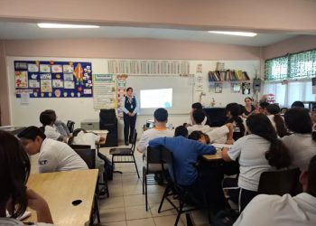 PERSONAL DE CULTURA DEL AGUA, IMPARTEN PLATICAS A TÉCNICA #70