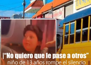 Niño de 13 años habla tras sufrir agresión y bullying de un adulto en camión de Mexicali