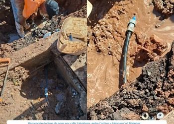 OOMAPASC REALZA REPARACIÓN DE FUGAS EN COL. MISIONES