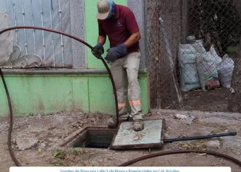 OOMAPASC REALIZA SONDEO EN COL. ROSALES