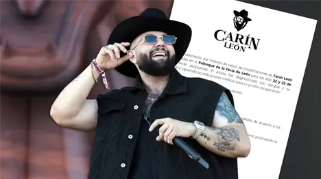 Carín León pospone shows en León por dengue