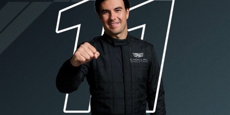 Checo Pérez debuta al volante del Cadillac F1 en el mítico Silverstone