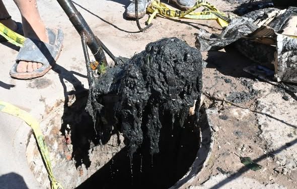 OOMAPASC REALIZA LIMPIEZA DE POZO EN COL. LIBERTAD