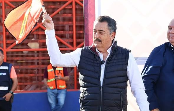 ALCALDE LAMARQUE DA BANDERAZO A OBRAS DE PAVIMENTACIÓN