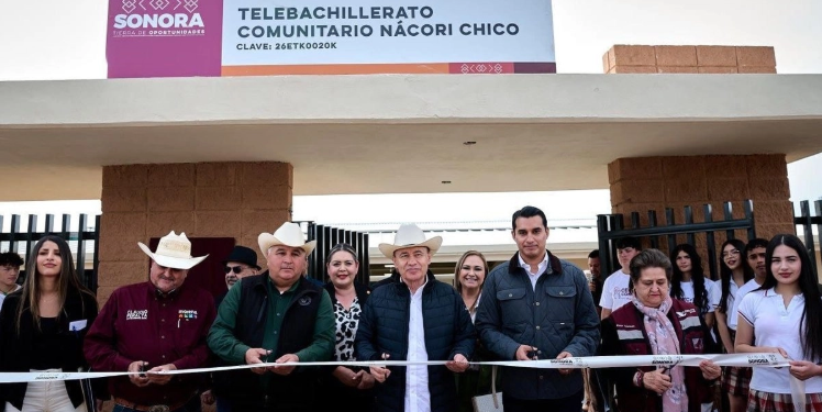 INAUGURAN TELEBACHILLERATO EN NÁCORI CHICO