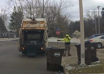 IMPACTANTE HALLAZGO EN OHIO: TRABAJADOR ENCUENTRA A PRESUNTO LADRÓN ESCONDIDO ENTRE LA BASURA