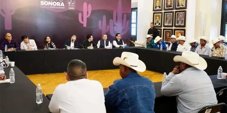 DURAZO ENCABEZA MESA DE TRABAJO CON EL PUEBLO YAQUI