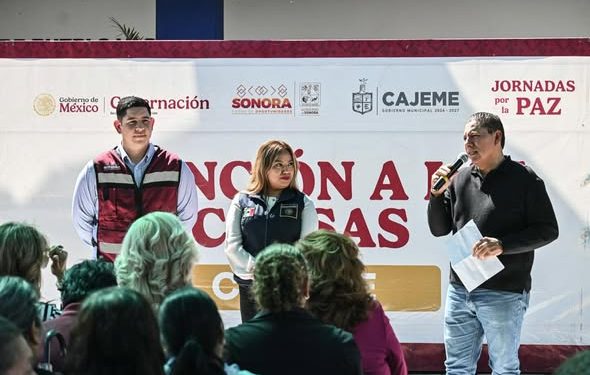 FERIA DE LA PAZ Y JORNADA DE SERVICIOS, EN PUEBLO YAQUI