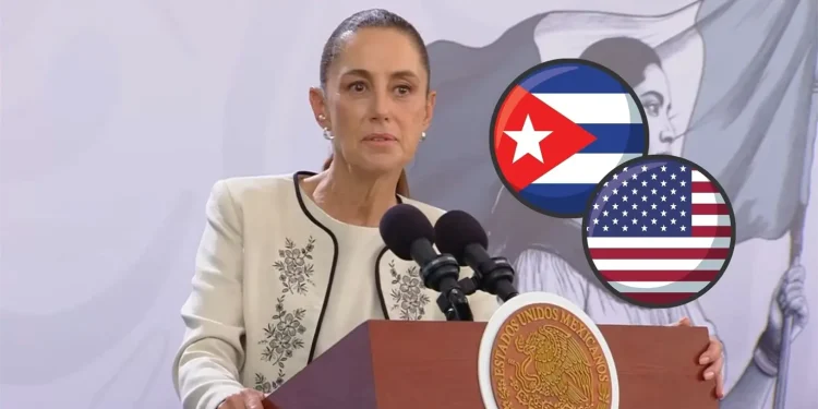 SHEINBAUM CELEBRA DIÁLOGO ENTRE CUBA Y ESTADOS UNIDOS Y REAFIRMA APOYO HUMANITARIO DE MÉXICO