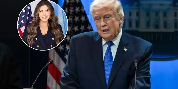 TRUMP REEMPLAZA A KRISTI NOEM EN SEGURIDAD NACIONAL Y DESATA REACCIONES EN ESTADOS UNIDOS