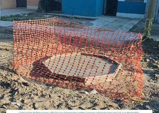 OOMAPASC REALIZA REPARACIONES EN COL. LAS HACIENDAS