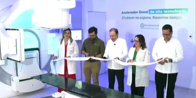 DURAZO PRESENTA NUEVO ACELERADOR LINEAL EN EL CENTRO ESTATAL DE ONCOLOGÍA DE SONORA; REDUCIRÁ TIEMPOS DE ESPERA
