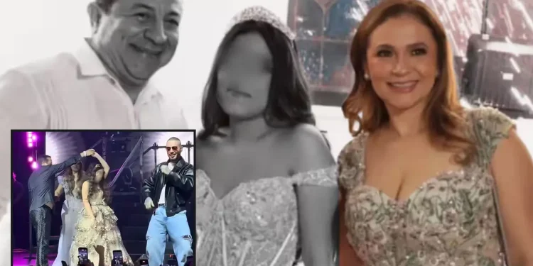 Investigan a trabajadora de Pemex por lujosa fiesta de XV años