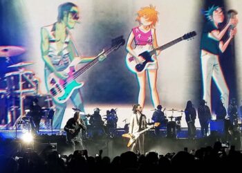 Gorillaz debuta nuevas canciones en vivo