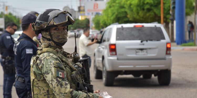 REALIZAN INTEGRANTES DE LA MESA DE SEGURIDAD EN CAJEME ACCIONES DE VINCULACIÓN SOCIAL