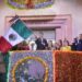 ENCABEZA PRESIDENTE MUNICIPAL JAVIER LAMARQUE CANO CEREMONIA DEL GRITO DE INDEPENDENCIA