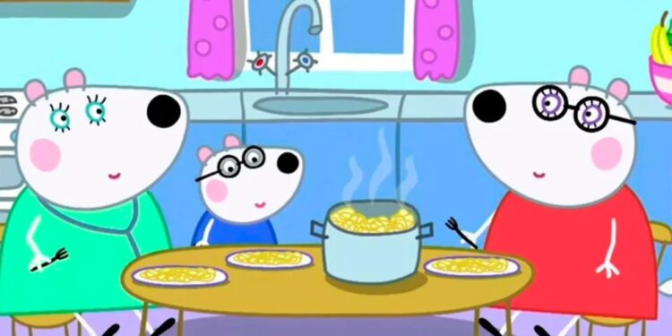 Peppa Pig irrumpió en la campaña electoral italiana