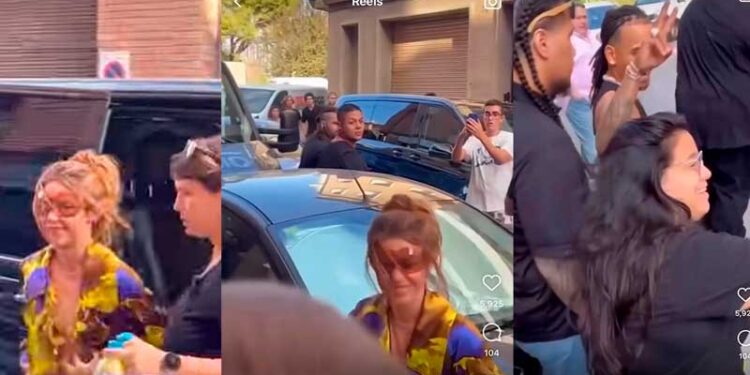 Sorprendieron a Shakira muy feliz al lado de Ozuna en España