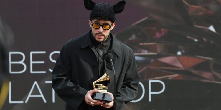 Bad Bunny, el artista más escuchado en Spotify México por tercer año consecutivo