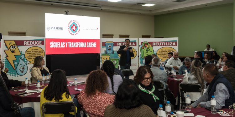 INICIA LA CAMPAÑA «SIGUE LAS 4RS Y TRANSFORMA CAJEME