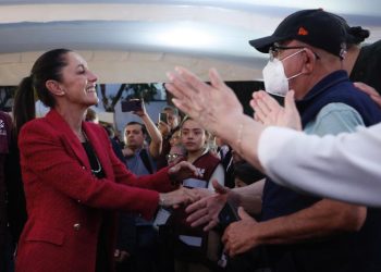 Sheinbaum: Nuestro objetivo como gobernantes es dar bienestar y acceso a los derechos, somos parte de la cuarta transformación, nunca nos vamos a cansar de luchar por el pueblo de México