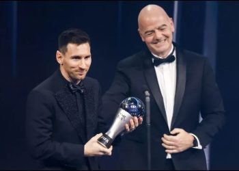 Messi ganó el premio como mejor futbolista del 2022 ¡The best!