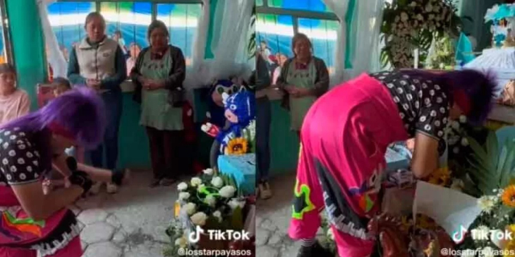 Contratan a payasos y al llegar se dan cuenta que era el funeral de un niño