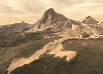 Descubren un volcán activo en Venus