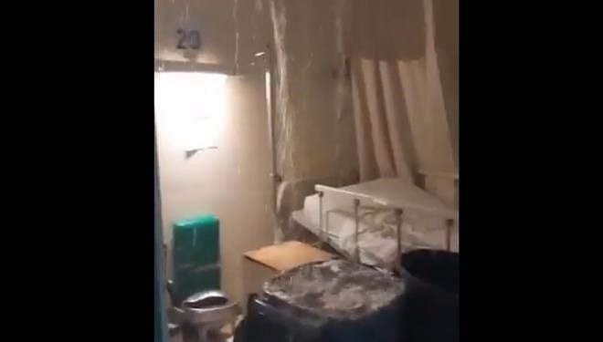 IMPRESIONANTE INUNDACIÓN DE HOSPITAL DEL IMSS EN VERACRUZ, EVACÚAN A PACIENTES