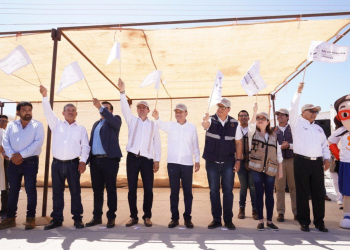 Exitosa gira del gobernador Alfonso Durazo por Navojoa.