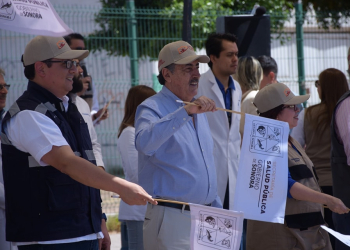 ARRANCA EL PROGRAMA COMBATIMOS EL DENGUE A RAS DEL SUELO, EN CAJEME