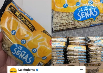 LA MODERNA SACA AL MERCADO SOPA DE SEÑAS