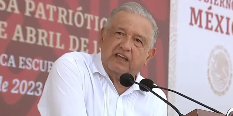 AMLO en Veracruz. Captura de pantalla “No queremos intervencionismo”: AMLO afirma que México tiene capacidad contra la delincuencia organizada