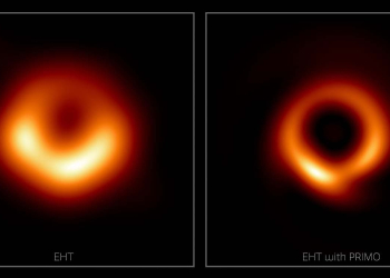 Un tipo de IA renderiza la icónica primera imagen de un agujero negro supermasivo