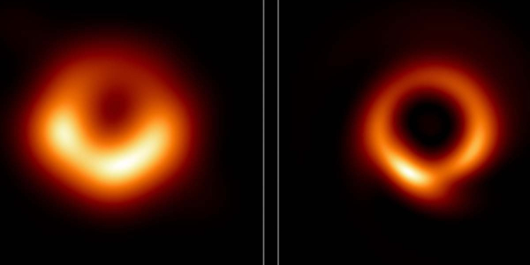 Un tipo de IA renderiza la icónica primera imagen de un agujero negro supermasivo