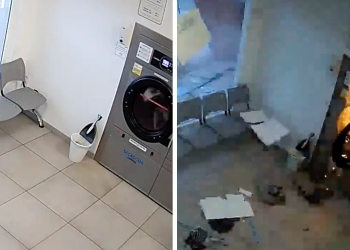 Olvidan encendedor en pantalón y hace explotar lavadora