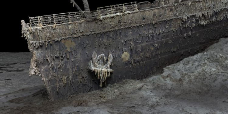 PRIMER ESCANEO DIGITAL COMPLETO DEL TITANIC REVELA DETALLES SIN PRECEDENTE DEL NAUFRAGIO