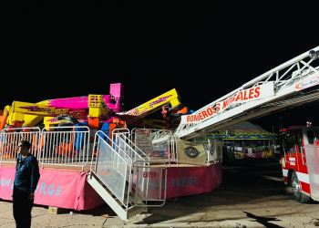 Suspende Protección Civil Sonora juegos mecánicos en la Feria de las Flores en Nogales